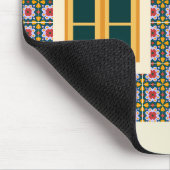 Tapis De Souris Maison de Lisbonne avec tuiles (Coin)