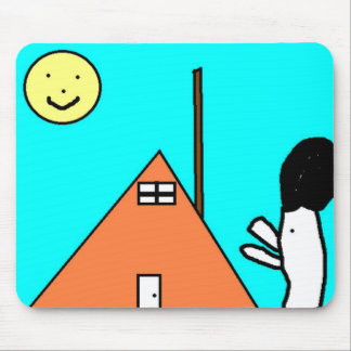 Tapis De Souris Maison de poulets