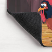 Tapis De Souris Maison de poulets de dessin (Coin)