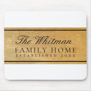 Tapis De Souris Maison familiale
