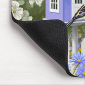 Tapis De Souris Maison flower garden (Coin)
