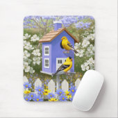 Tapis De Souris Maison flower garden (Avec souris)