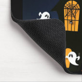 Tapis De Souris Maison hantée joyeuse Halloween (Coin)