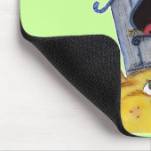 Tapis De Souris Maison mobile pour chat et oiseaux (Coin)
