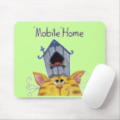 Tapis De Souris Maison mobile pour chat et oiseaux (Avec souris)
