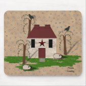Tapis De Souris Maison primitive Mousepad (Devant)