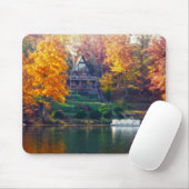 Tapis De Souris Maison sur le lac (Avec souris)