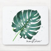 Tapis De Souris Maison Tropical Monstera (Devant)