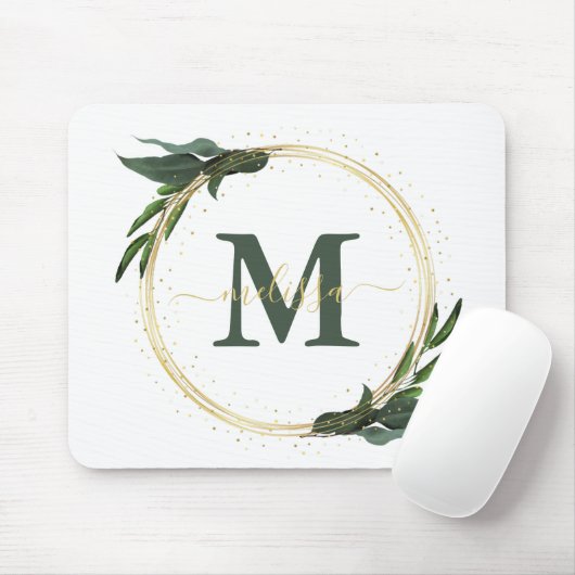 Tapis De Souris Maison verte de l'or (Avec souris)