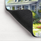 Tapis De Souris Maisonnette avec vue sur le phare (Coin)