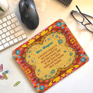 Tapis De Souris Maisonnettes Jaunes Professeur Inspirationnel d'In