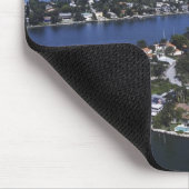 Tapis De Souris Maisons d'île privée de Biscayne Bay, Star (Coin)