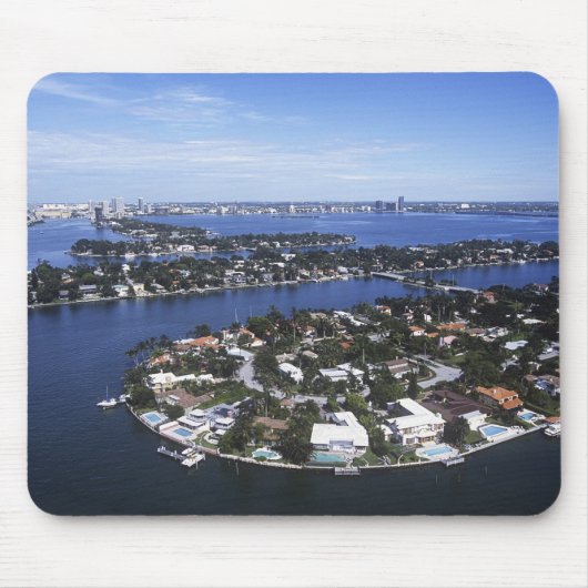 Tapis De Souris Maisons d'île privée de Biscayne Bay, Star (Devant)