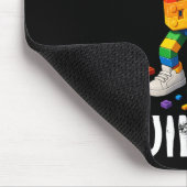 Tapis De Souris Maître Constructeur Dabbing 67 Mème Blocs de Const (Coin)