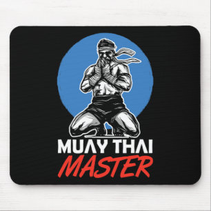 Tapis De Souris Maître de Muay Thai Passionné de Arts Martiaux Box