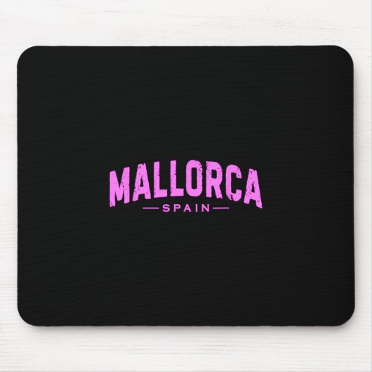 Tapis De Souris Majorque Espagne Learic Îles Vacances Été Plage (Devant)