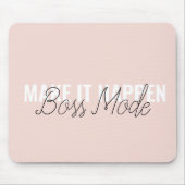 Tapis De Souris Make It Happen Personalized Mouse Pad – Feminine C (Devant)