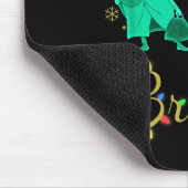 Tapis De Souris Making Srits Bright Christmas Retro Groovy Christm (Coin)