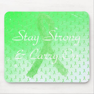Tapis de souris Maladie de Lyme Restez Fort et Con
