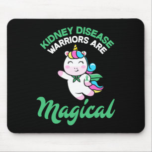 Tapis De Souris Maladie guerrier Magique Unicorne Connaissance du