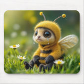 Tapis De Souris Maladroit Bumblebee Avec Larmes (Devant)
