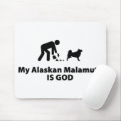 Tapis De Souris Malamute d'Alaska (Avec souris)