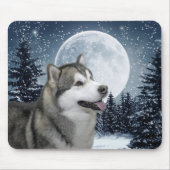 Tapis De Souris Malamute Mousepad (Devant)