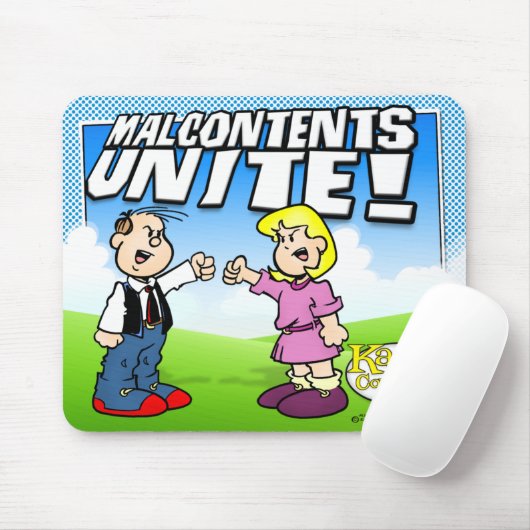 Tapis De Souris Malcontent Unite (Avec souris)