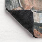 Tapis De Souris Mâle Mousepad de Whitetail (Coin)