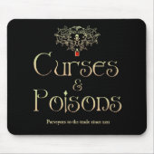 Tapis De Souris Malédictions et Poisons (Devant)