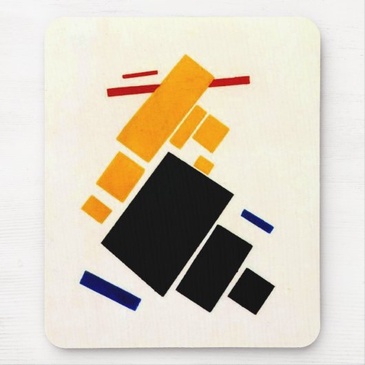 Tapis De Souris Malevich - Composition du suprématisme, avion (Devant)