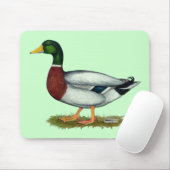 Tapis De Souris Mallard Duck Drake (Avec souris)