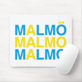 Tapis De Souris MALMO Swedish Flag (Avec souris)