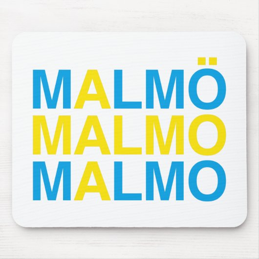 Tapis De Souris MALMO Swedish Flag (Devant)