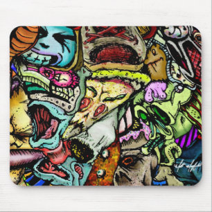 Tapis de souris malpropre