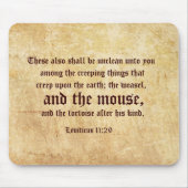 Tapis De Souris Malpropre (Devant)