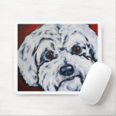 Tapis De Souris Maltais (Avec souris)