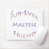 Tapis De Souris Maltais Furever (Avec souris)