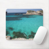 Tapis De Souris Malte, île de Comino, The Blue Lagoon (Avec souris)
