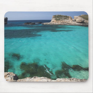 Tapis De Souris Malte, île de Comino, The Blue Lagoon