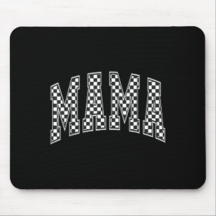 Tapis De Souris Mama à carreaux maman femmes fête des mères
