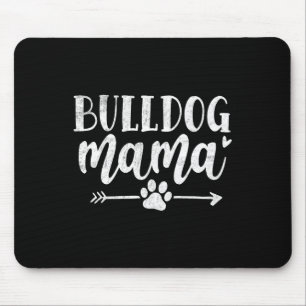 Tapis De Souris Mama Amusant Français Chien Chien Maman Mères