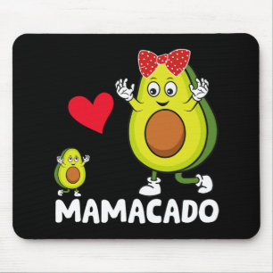 Tapis De Souris Mama Best Mom Avocado Mamacado Joyeuse fête des mè