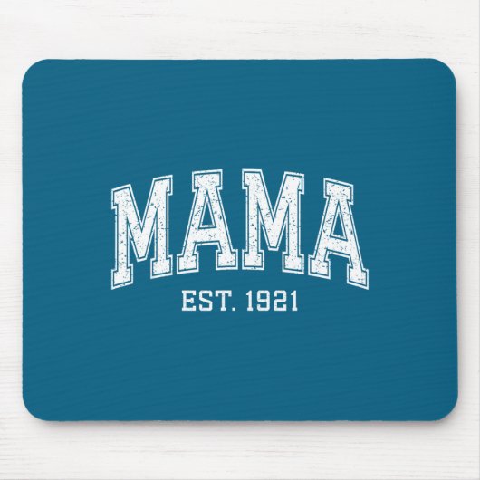 Tapis De Souris Mama Est 1921 Mom D Mothers Day Ized (Devant)