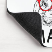 Tapis De Souris Mama Rabbit Fête de la mère maman (Coin)