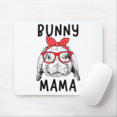 Tapis De Souris Mama Rabbit Fête de la mère maman (Avec souris)