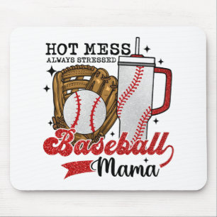 Tapis De Souris Mama Sport Maman Femmes Fête des mères 2024 Filles