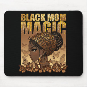 Tapis De Souris Maman Africaine Américaine Afro Femmes Mama Fête d