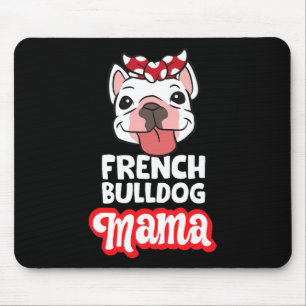 Tapis De Souris Maman Bouledogue Français Bulldogue Maman