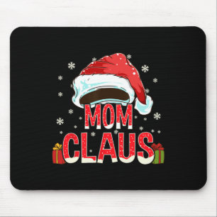Tapis De Souris Maman Claus Group Cadeaux jumelés Famille Noël